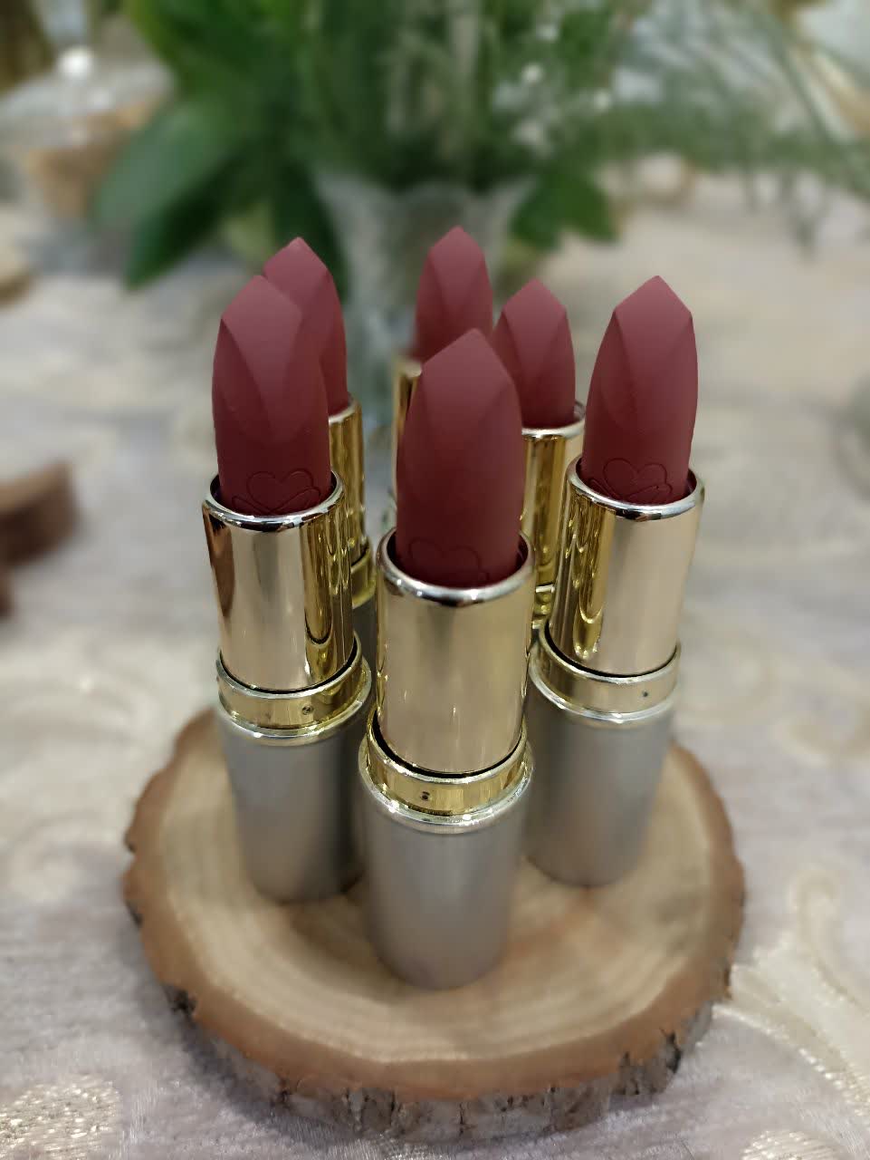 رژلب جامد بدونه سرب برند HC کد ۰۴